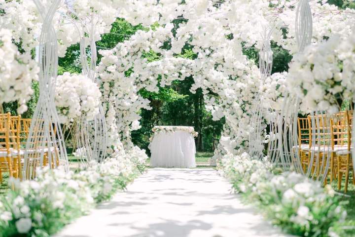 Wedding Reception Trends in Garden Venues